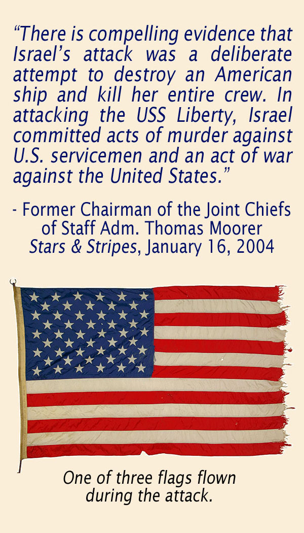 Remember the USS Liberty Card - back - click for hi-res version