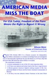 Cover of booklet: American Media Miss the Boat