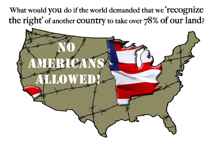USA Map card